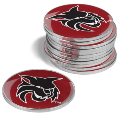 Central Washington Wildcats Golf Ball Marker (12 Pack)