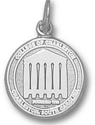 Charleston Cougars "Seal" 1/2" Charm - Sterling Silver Jewelry