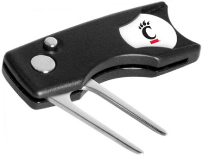 Cincinnati Bearcats Spring Action Divot Tool with Golf Ball Marker (Set of 2)