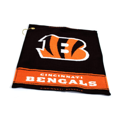 Cincinnati Bengals 16" x 19" Woven Golf Towel