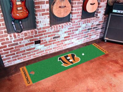 Cincinnati Bengals 18" x 72" Putting Green Runner