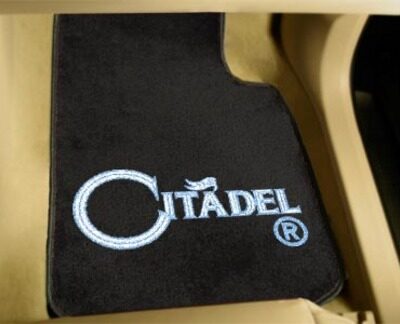 Citadel Bulldogs 27" x 18" Auto Floor Mat (Set of 2 Car Mats)