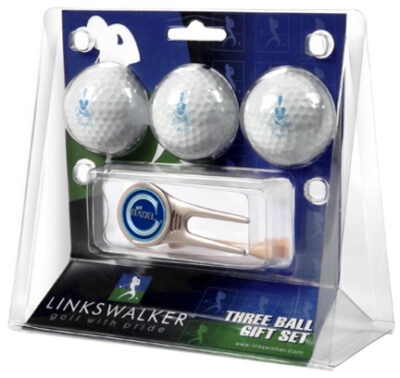 Citadel Bulldogs 3 Golf Ball Gift Pack with Cap Tool