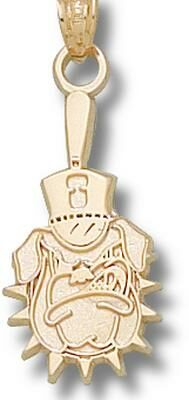 Citadel Bulldogs "Bulldog Face" Pendant - 10KT Gold Jewelry