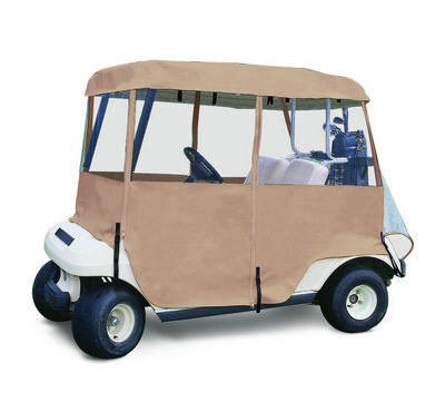 Classic Accessories Deluxe 4 Sided Golf Cart Enclosure (2 Person Golf Carts)