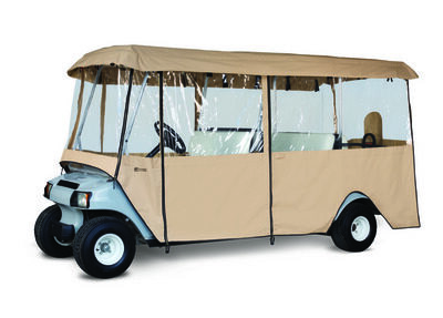 Classic Accessories Deluxe 6-Passenger Golf Cart Enclosure