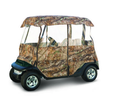 Classic Accessories Deluxe Camo Golf Cart Enclosure (Realtree® AP HD®)