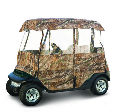 Classic Accessories Deluxe Camo Golf Cart Enclosure (Realtree® AP HD®)