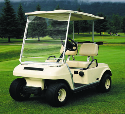 Classic Accessories Golf Cart Portable Windshield (White)