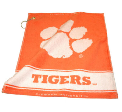 Clemson Tigers 16" x 19" Woven Golf Towel (Set of 2)