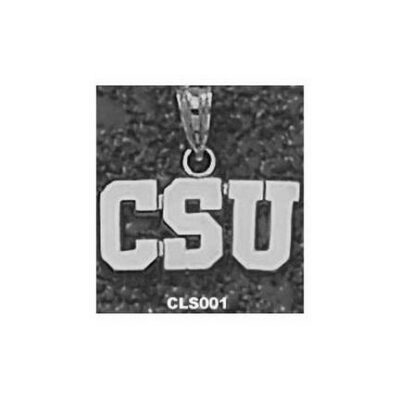 Cleveland State Vikings "CSU" Pendant - Sterling Silver Jewelry