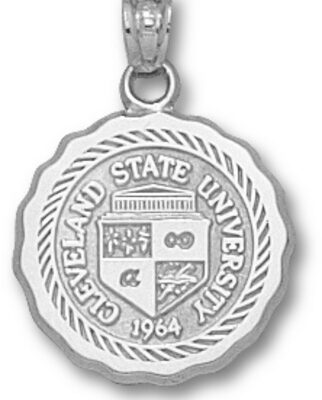 Cleveland State Vikings "Seal" Pendant - Sterling Silver Jewelry