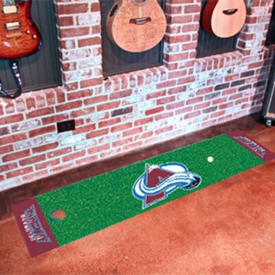 Colorado Avalanche 18" x 72" Golf Putting Green Mat