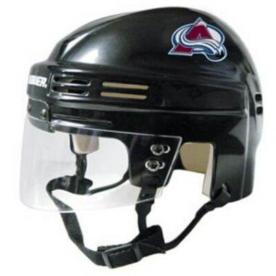 Colorado Avalanche NHL Authentic Mini Hockey Helmet from Bauer (Black)