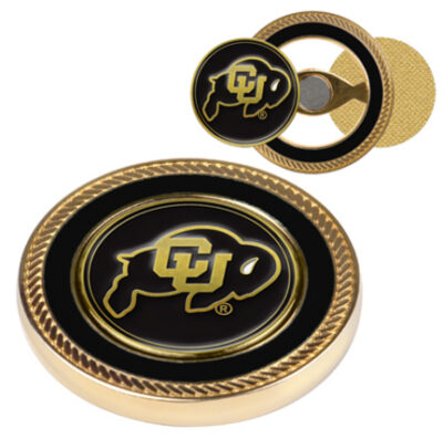 Colorado Buffaloes Challenge Coin with Ball Markers (Set of 2)