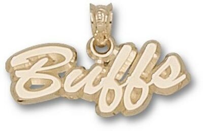 Colorado Buffaloes Script "Buffs" Pendant - 10KT Gold Jewelry