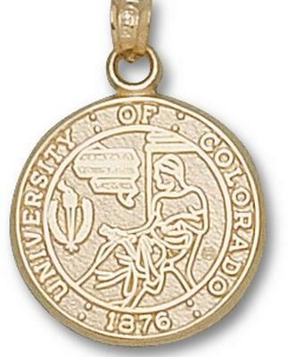 Colorado Buffaloes "Seal" Pendant - 10KT Gold Jewelry