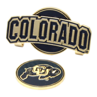 Colorado Buffaloes Slider Clip with Golf Ball Marker (Set of 3)