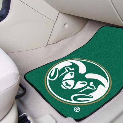 Colorado State Rams 27" x 18" Auto Floor Mat (Set of 2 Car Mats)