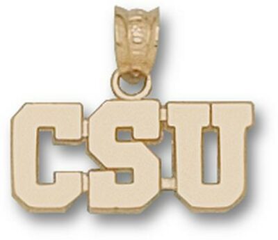 Colorado State Rams "CSU" Pendant - 10KT Gold Jewelry