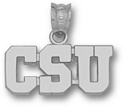 Colorado State Rams "CSU" Pendant - Sterling Silver Jewelry