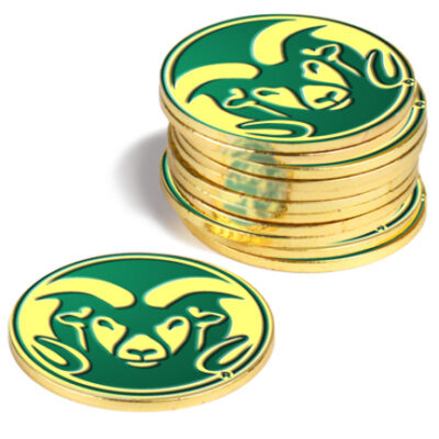 Colorado State Rams Golf Ball Marker (12 Pack)