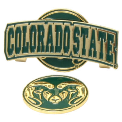 Colorado State Rams Slider Clip with Golf Ball Marker (Set of 3)