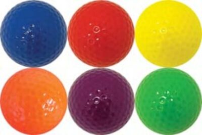 Colored Golf Balls - 1 Dozen