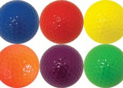 Colored Golf Balls - 1 Dozen