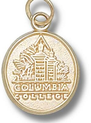 Columbia College Cougars "Logo" 3/8" Charm - 10KT Gold Jewelry