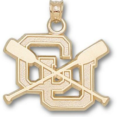 Columbia Lions "CU with Oars" Pendant - 10KT Gold Jewelry