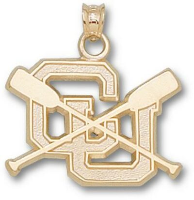 Columbia Lions "CU with Oars" Pendant - 10KT Gold Jewelry