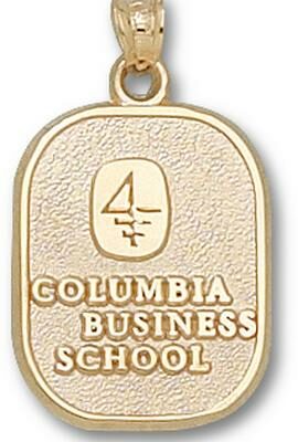 Columbia Lions "Columbia Business School" Pendant - 10KT Gold Jewelry