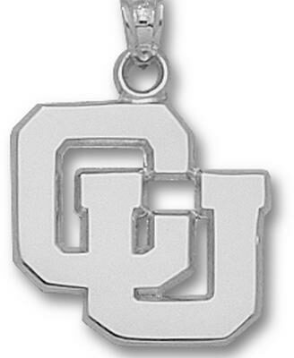 Columbia Lions Interlocked "CU" Pendant - Sterling Silver Jewelry