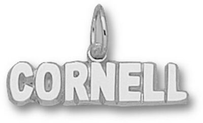 Cornell Big Red Bears "Cornell" 3/16" Charm - Sterling Silver Jewelry