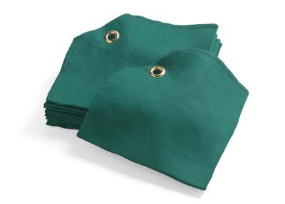 Corner Grommet Cotton Tee Towels - 1 Dozen