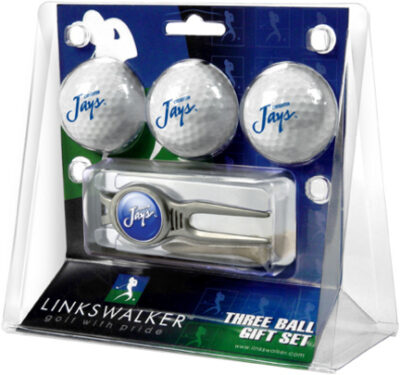 Creighton Blue Jays 3 Ball Golf Gift Pack with Kool Tool