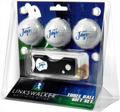 Creighton Blue Jays 3 Golf Ball Gift Pack with Spring Action Tool