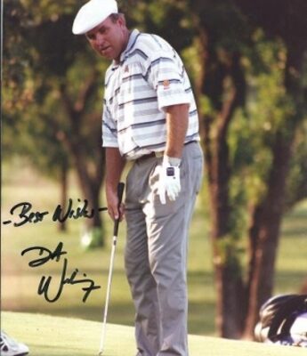 DA Weibring Autographed Golf 8" x 10" Photograph (Unframed)