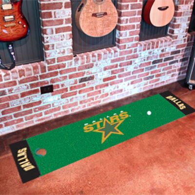 Dallas Stars 18" x 72" Golf Putting Green Mat