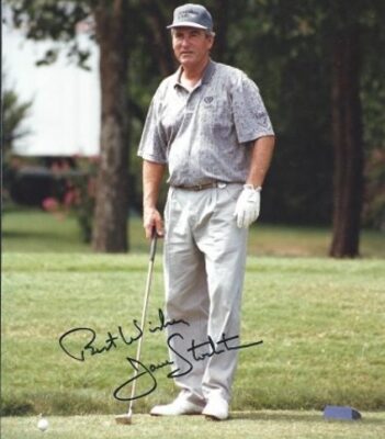 Dave Stockton Autographed Golf 8" x 10" Photograph (Unframed)