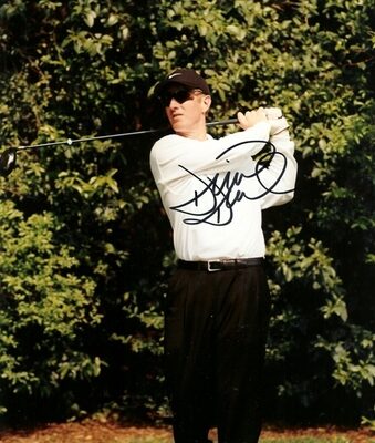 David Duval Autographed Golf 8" x 10" Photograph (Unframed)