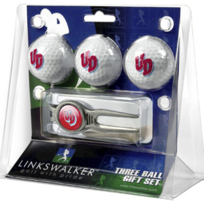 Dayton Flyers 3 Ball Golf Gift Pack with Kool Tool