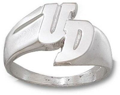 Dayton Flyers "UD" Men's Ring Size 11 - Sterling Silver Jewelry