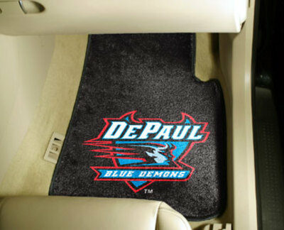 DePaul Blue Demons 27" x 18" Auto Floor Mat (Set of 2 Car Mats)