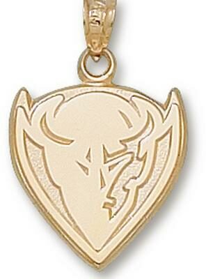 DePaul Blue Demons "Demon Face" Pendant - 10KT Gold Jewelry