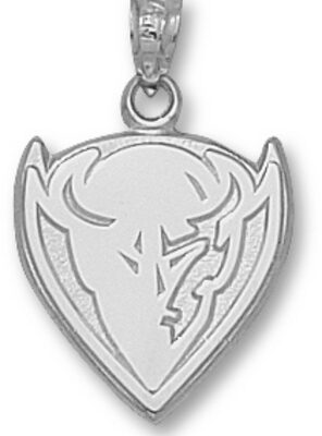 DePaul Blue Demons "Demon Face" Pendant - Sterling Silver Jewelry