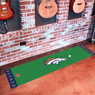 Denver Broncos 18" x 72" Putting Green Runner