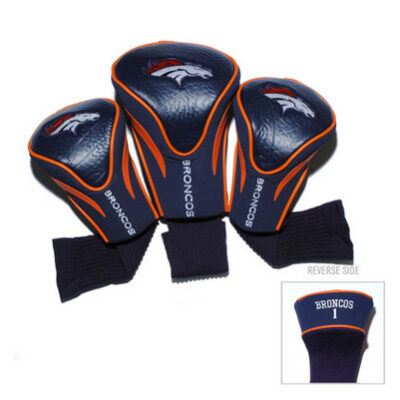 Denver Broncos Contour Fit Golf Headcover (3-Pack)