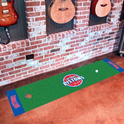 Detroit Pistons 18" x 72" Putting Green Runner